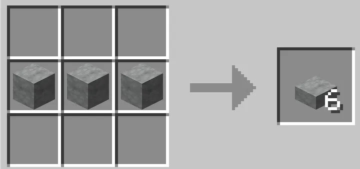 Crafting recipe for Cyberite Slab