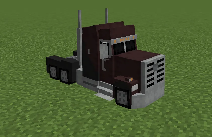 Nemesis Prime in vehicle mode