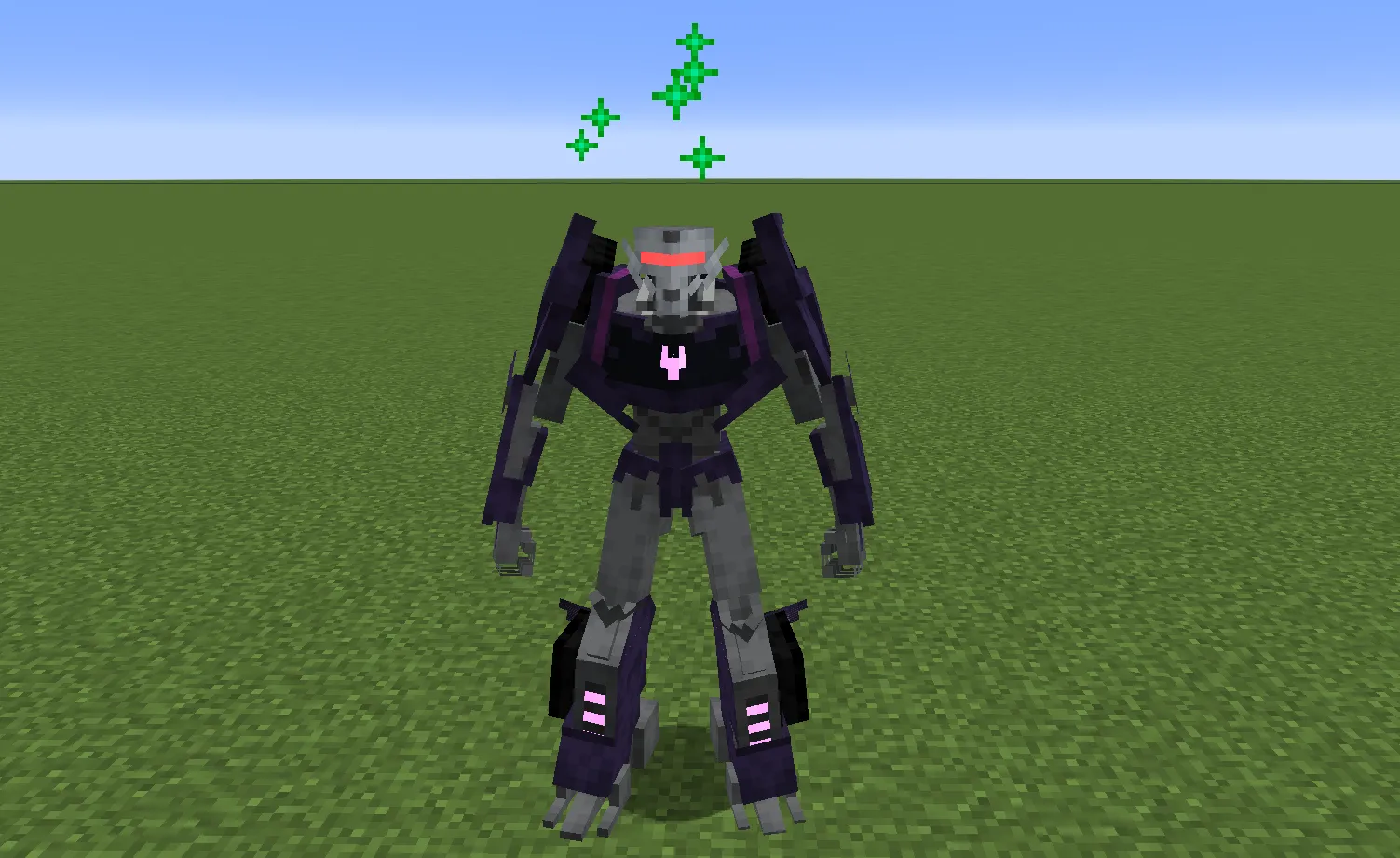 Green sparkles when a Vehicon's trust goes up
