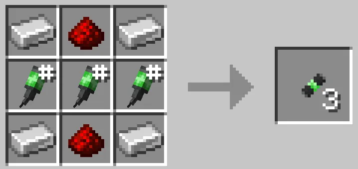 Crafting recipe for Wheeljack's Grenade, with Synthetic Energon